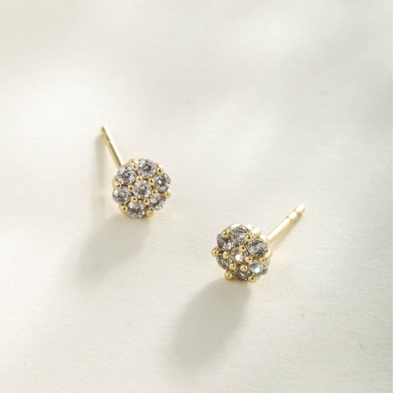 Xuping naušnice s cvjetnim dizajnom – legura, elektroplatiranje, bakrena igla, lagani luksuzni stil, žene (ljeto 2024)