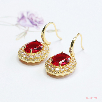 Staklene geometrijske naušnice, elektroplating, egzotičan stil, za žene