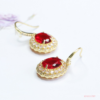 Staklene geometrijske naušnice, elektroplating, egzotičan stil, za žene