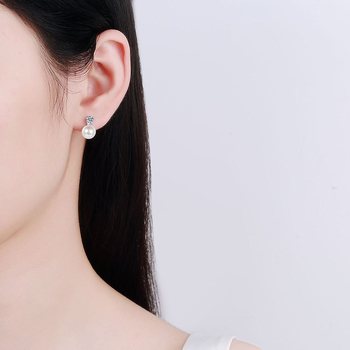 Naušnice od 925 srebra • Kakesheng Jewelry • Cvjetni dizajn • Za žene