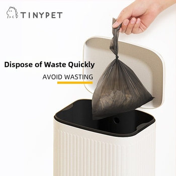 Τσάντες αποβλήτων κατοικίδίων, με επίπεδο άνοιγμα, βιοδιασπώμενες, παχυσμένες, 180 τεμάχια ανά κουτί