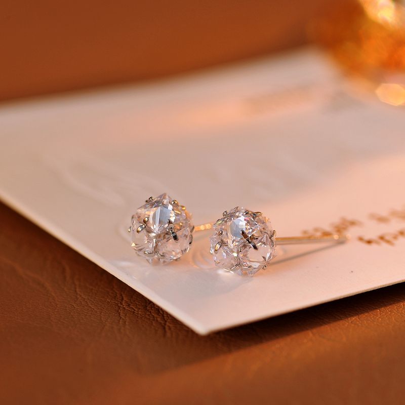 Geometriai réz fülbevaló nőknek – elektroplatált felület, Yiwu eredet, nyári 2025 kiadás