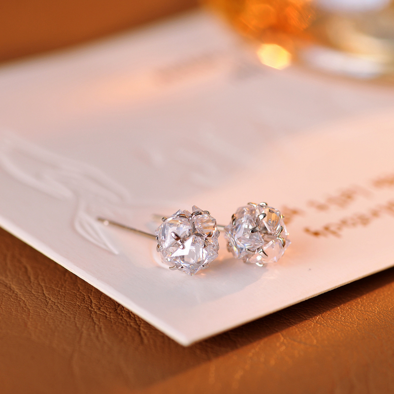 Geometriai réz fülbevaló nőknek – elektroplatált felület, Yiwu eredet, nyári 2025 kiadás