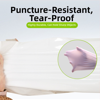 Τσάντα απορριμμάτων γάτας και περιττωμάτων με κορδόνι – μιας χρήσης, παχιά, ανθεκτική στη φόρτωση από PE