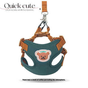 Postroj za mačke QUICK CUTE, podesivi poliester (Poliester • QUICK CUTE • Podesiv • Za mačke)