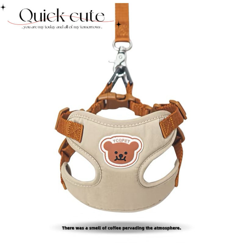 Postroj za mačke QUICK CUTE, podesivi poliester (Poliester • QUICK CUTE • Podesiv • Za mačke)