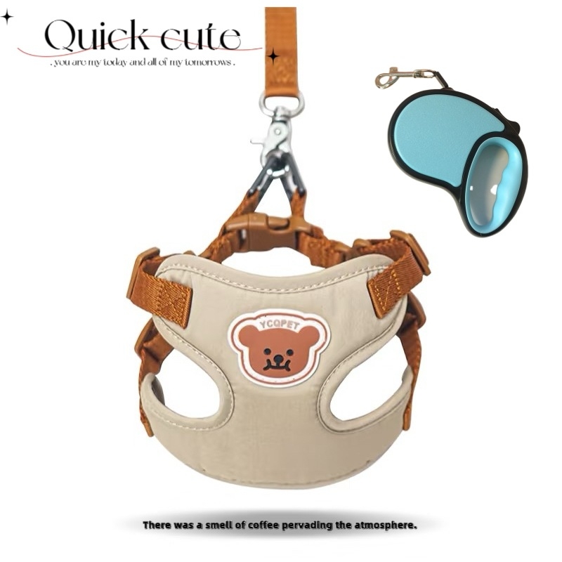 Postroj za mačke QUICK CUTE, podesivi poliester (Poliester • QUICK CUTE • Podesiv • Za mačke)