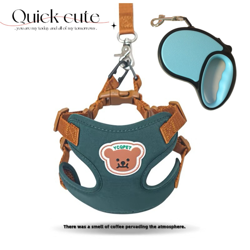 Postroj za mačke QUICK CUTE, podesivi poliester (Poliester • QUICK CUTE • Podesiv • Za mačke)