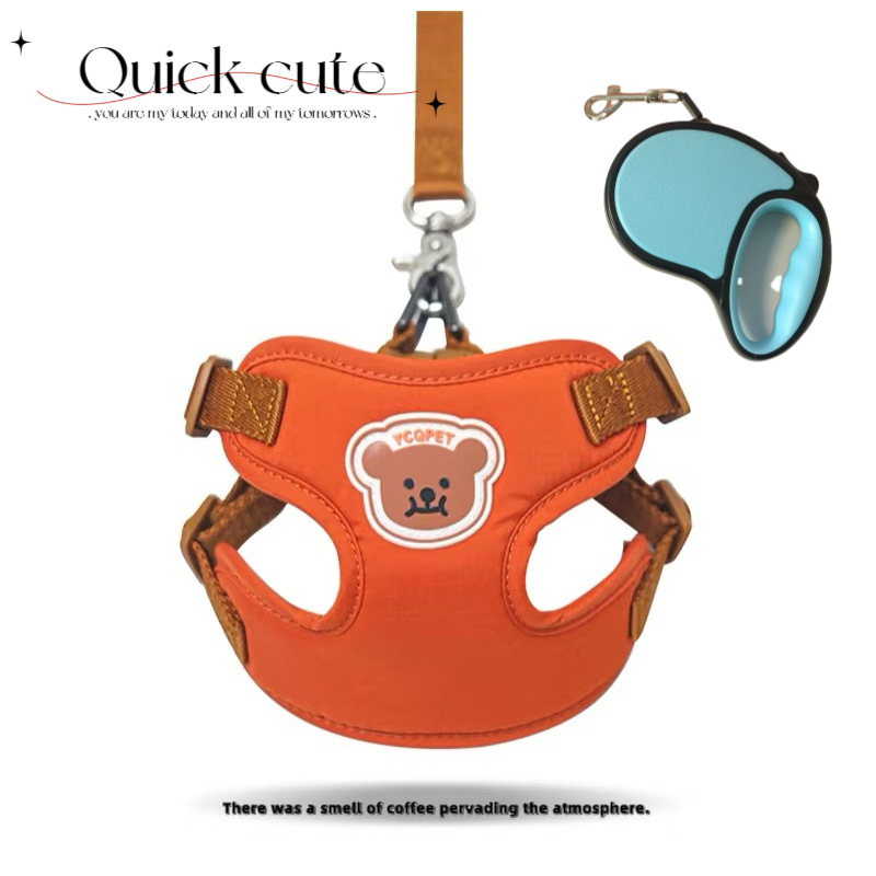 Postroj za mačke QUICK CUTE, podesivi poliester (Poliester • QUICK CUTE • Podesiv • Za mačke)