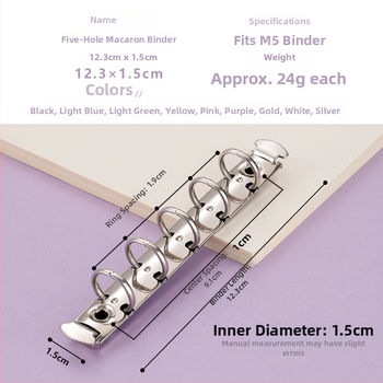 Dacheng μεταλλικός κλιπ φακέλων με μακρύ άκρο – για φακέλους με πέντε οπές