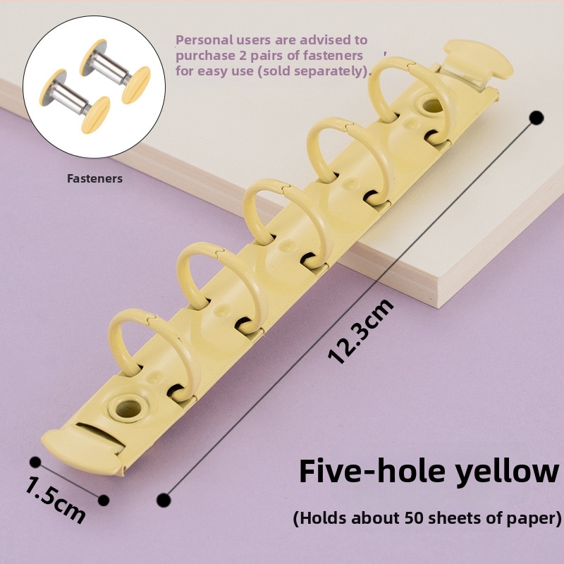 Dacheng μεταλλικός κλιπ φακέλων με μακρύ άκρο – για φακέλους με πέντε οπές