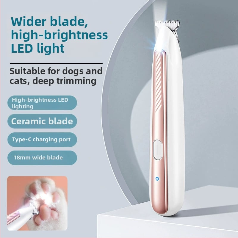 Ηλεκτρικό Τριμάρισμα Τριχώματος Κατοικίδίων για Σκύλους και Γάτες, Υλικό ABS, Μοντέλο 6554