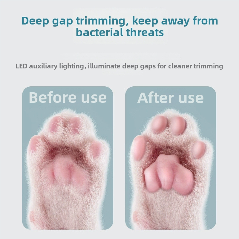 Ηλεκτρικό Τριμάρισμα Τριχώματος Κατοικίδίων για Σκύλους και Γάτες, Υλικό ABS, Μοντέλο 6554