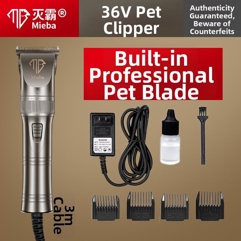 Thanos Ηλεκτρικός Κουρευτής Ζώων για Κούρεμα Μαλλιού – 36V Υψηλή Ισχύς, Κέλυφος από Αλουμίνιο, Για Σκύλους, Πρόβατα και Κατσίκες