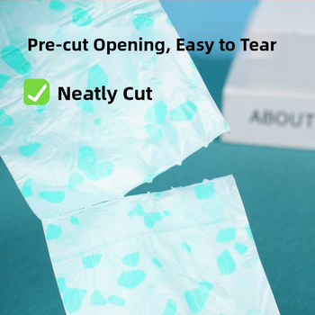 Τσάντες αποβλήτων κατοικίδιων – HDPE, στυλ ανοίγματος με επίπεδο άνοιγμα, συμβατικό πάχος, Jinchi 01