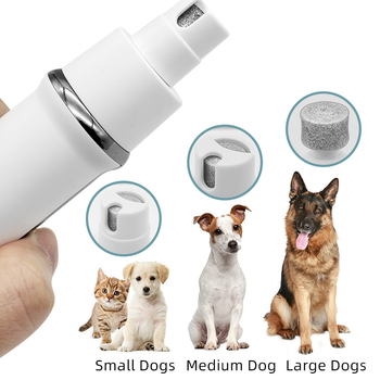 Κοπτικό κατοικίδίων με ψηφιακή οθόνη, ήσυχη λειτουργία, αναρρόφηση τρίχας και αφαίρεση τρίχας από πατουσάκια – για γάτες και σκύλους