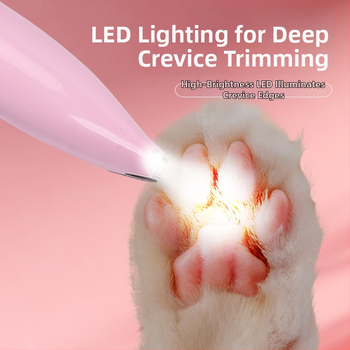 Ηλεκτρικός τρίμερ για πατούσες σκύλων και γατών | πλαστικό σώμα | Wangwang Consulting