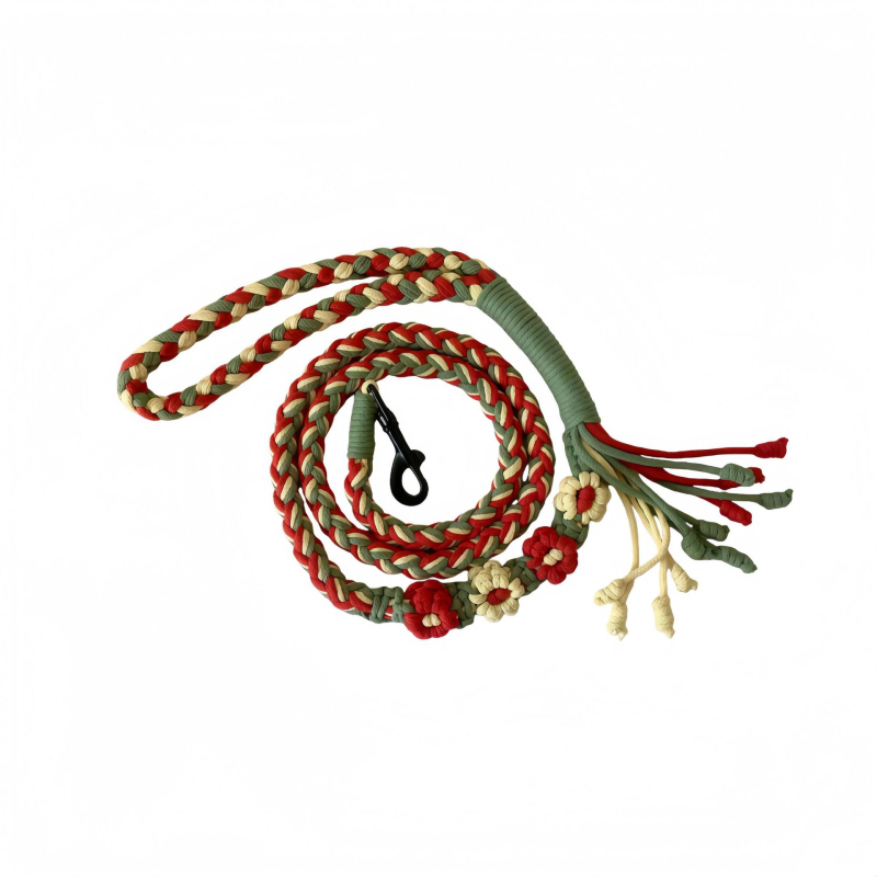 YOO Pet pleteni povodac za mačke i pse, od pamuka, model cwqys0004, neprodužujući