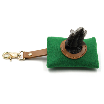 Διανομέας σακουλών σκύλου από φελτ – σχέδιο με συνεχόμενη ρολό, κατασκευασμένος στο Shenzhen, με αντικαταστάσιμο ρολό σακουλών