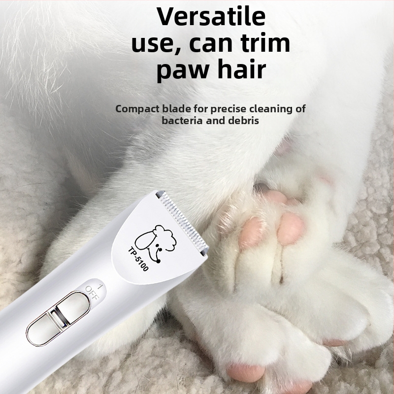 Ηλεκτρικός κουρευτής κατοικίδίων TP-510080, αποσπώμενο κεφάλι λεπίδας, διπλής ταχύτητας, ABS