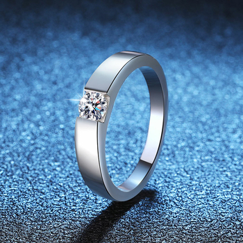 Moissanite prsten Weizi, geometrijski dizajn, proljeće 2025