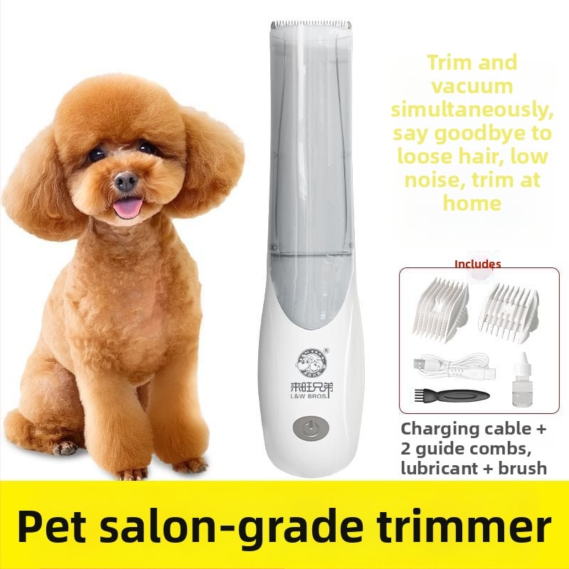 Ηλεκτρικό Κουρευτικό Σκύλων Braid Night Pet — Απορροφητικό Τριχώματος, Επαγγελματικής Κατηγορίας, Ρυθμιζόμενο σε 3 Ταχύτητες