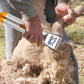Ηλεκτρικός κουρευτής κατοικίδιων ζώων για σκύλους, πρόβατα και κατσίκες — σώμα από κράμα αλουμινίου, μάρκα Shuoke, SKU SK-818