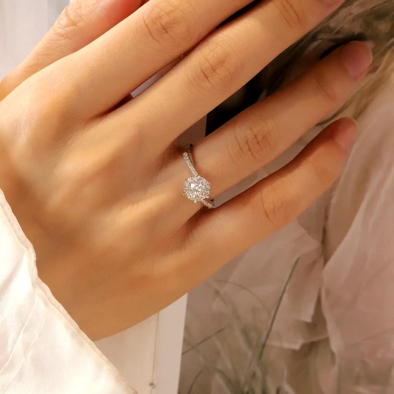 Inel din cupru, stil floral, marca Iisi love, finisaj Seiko