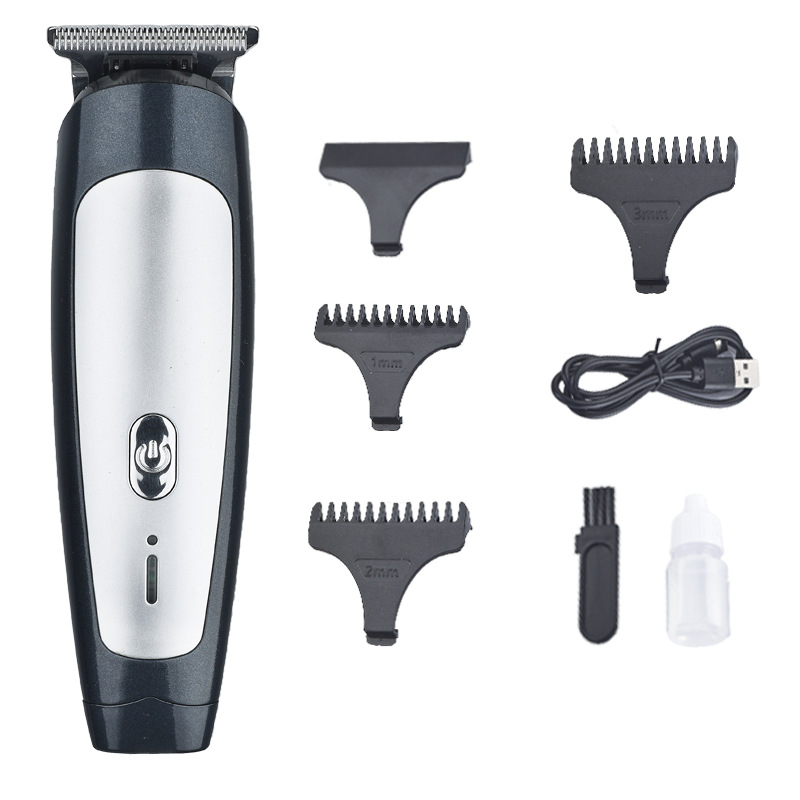 Електрическа машинка за подстригване - водоустойчива, вградена батерия 500-800 mAh, четков мотор, ножове от неръждаема стомана, отстраняваема и миеща се глава за подстригване