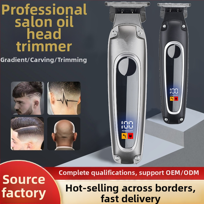 Elektrický kadernícky stroj V-839 – nabíjateľný, kefový motor, nerezové čepele, zabudovaná batéria 1200–2000mAh, plášť s nástrekom, všeobecné použitie, nie je vodeodolný