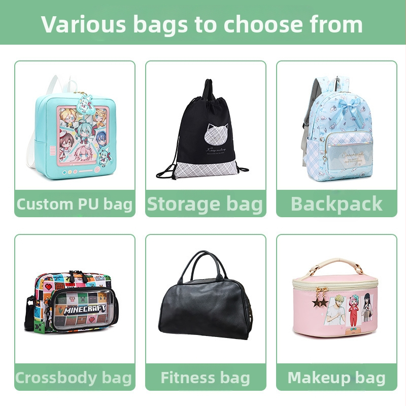 Τσαντάκι μακιγιάζ από PU δέρμα, κάθετης τετράγωνης μορφής, φερμουάρ, επένδυση πολυεστέρα