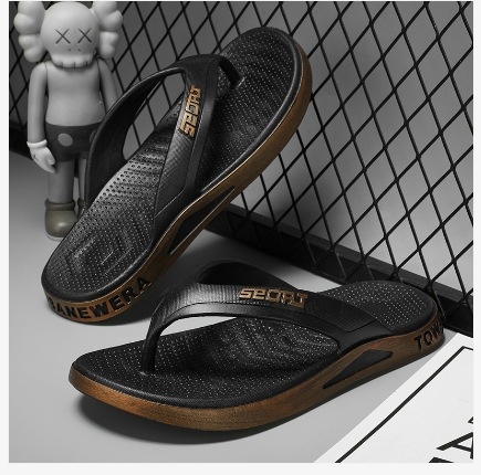 Сандали – корейски модел, горна част изкуствен PU, подметка гума, тип затваряне: джапанки, пол: мъжки