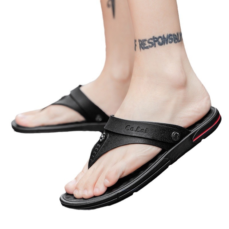 Сандали – корейски модел, горна част изкуствен PU, подметка гума, тип затваряне: джапанки, пол: мъжки