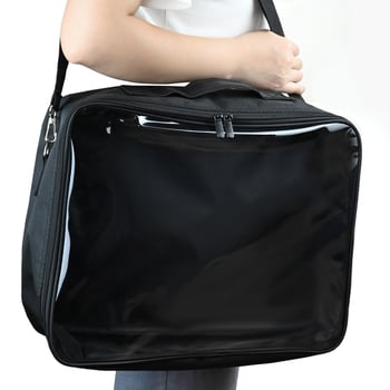 Τσάντα Μακιγιάζ και Οργανωτής Καλλυντικών, PVC Υλικό, Μεγάλη Χωρητικότητα, Οικιακή Χρήση, Αποθήκευση Νυφικής Κεφαλόδεσας