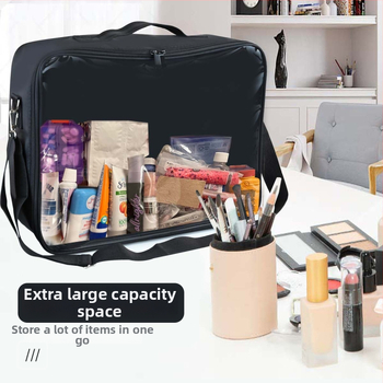 Τσάντα Μακιγιάζ και Οργανωτής Καλλυντικών, PVC Υλικό, Μεγάλη Χωρητικότητα, Οικιακή Χρήση, Αποθήκευση Νυφικής Κεφαλόδεσας