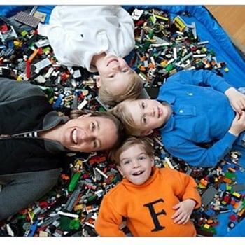 Játékok tároló táska, kör alakú poliészter tok, modell HD-GBK201, Han Duo