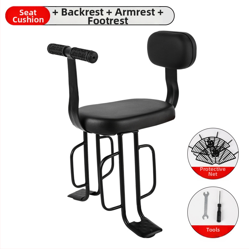 Седалка за велосипед - задно детско седло, стомана, модел 019, Kai bu