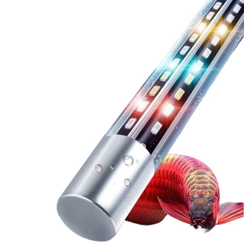 Lumină LED impermeabilă pentru acvariu - Lampă RGB cu schimbare de culoare pentru acvariu decorativ