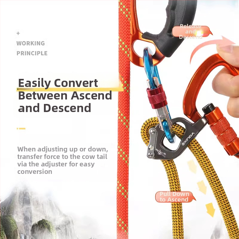 Απελευθερώσιμη αγκύρωση για ορειβασία και αναρρίχηση – συμβατή με SRT, ρυθμιζόμενο καλώδιο, προστασία σπηλαίων