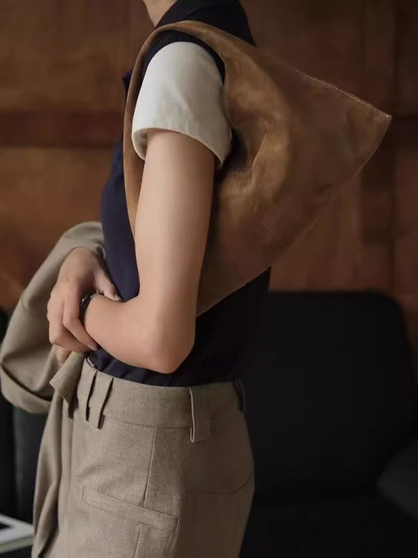 Dumpling torba, PU materijal, mekana, magnetska kopča, pretinac za telefon