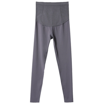Trudničke joga hlače – visoki pojas bez šavova, dužina 9/10, materijal Nylon/Spandex (70–80% Nylon, <30% Spandex), uski kroj