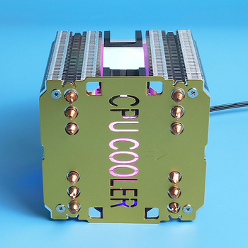 Radiator LED pentru semiconductori, din cupru-aluminiu, 4–6 țevi de răcire, răcire cu aer, zgomot 25 dB, durată de viață 50.000 h