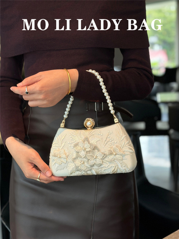 Estélyi táska - párna alakú, poliészter, zár, telefon számára zseb, poliészter bélés, 2025 téli kiadás