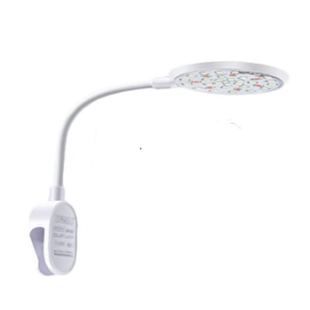 Akvárium clip-on LED lámpa, ABS anyag, USB tápegység, állítható fényerő, kiegészítő világítás halaknak és vízi növényeknek