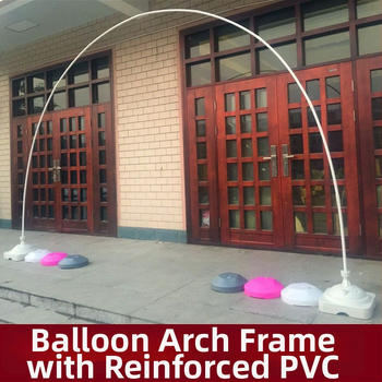 Balónová oblúková stojan s podstavcom pre svadobnú scénu výzdobu; vhodný ako darček; kategória: darčeková krabica; použitie: svadba