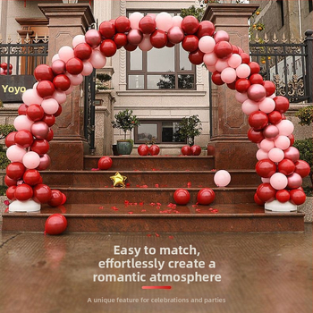 Balónová oblúková stojan s podstavcom pre svadobnú scénu výzdobu; vhodný ako darček; kategória: darčeková krabica; použitie: svadba