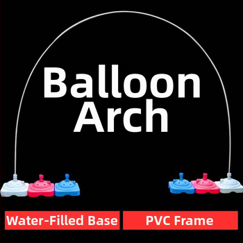 Balónová oblúková stojan s podstavcom pre svadobnú scénu výzdobu; vhodný ako darček; kategória: darčeková krabica; použitie: svadba