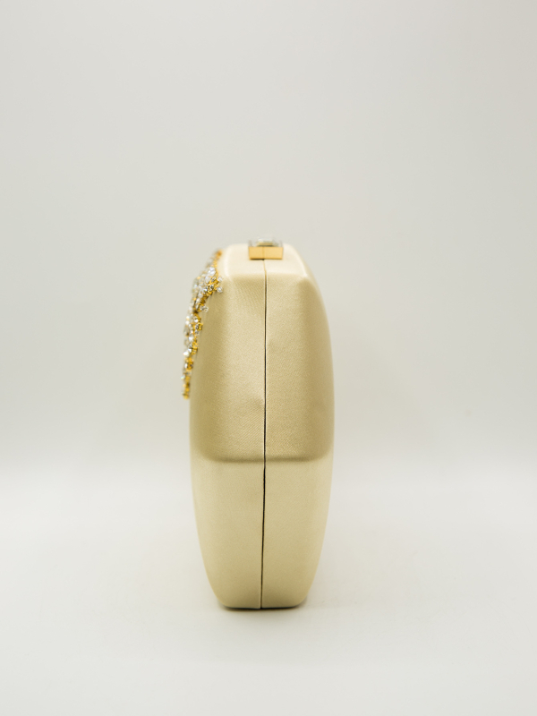 Kézzel varrott hatszögletű doboz kézitáska gyémántmintával (Anyag: poliészter; Forma: hatszögletű doboz; Zárás: zár; Stílus: városi egyszerűség)