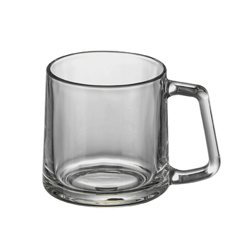 Pahar din sticlă pentru gură – pereche pentru uz casnic, rotund, rezistent la temperaturi ridicate, cu un singur strat, model 240826