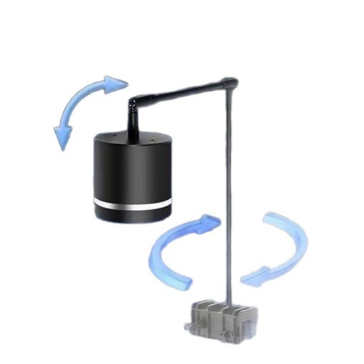 LED rasvjeta za akvarij za vodene biljke, COB LED s punim spektrom, 10W, kućište od aluminijskog legura, viseće svjetlo, 600 g